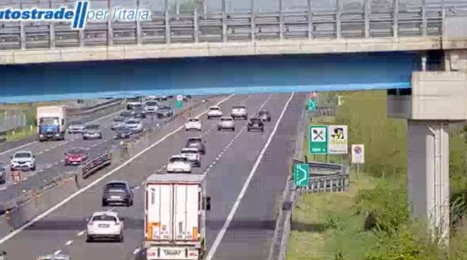 traffico autostrada a1 fiorenzuola