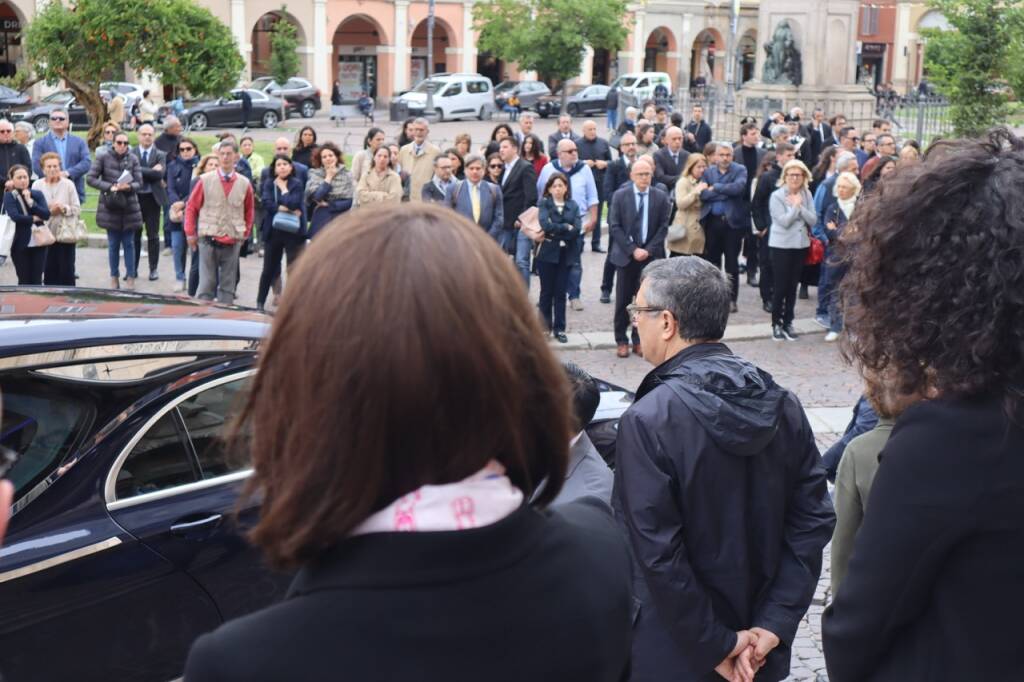 Funerali rettore Franco Anelli