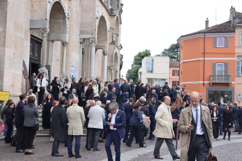 Funerali rettore Franco Anelli