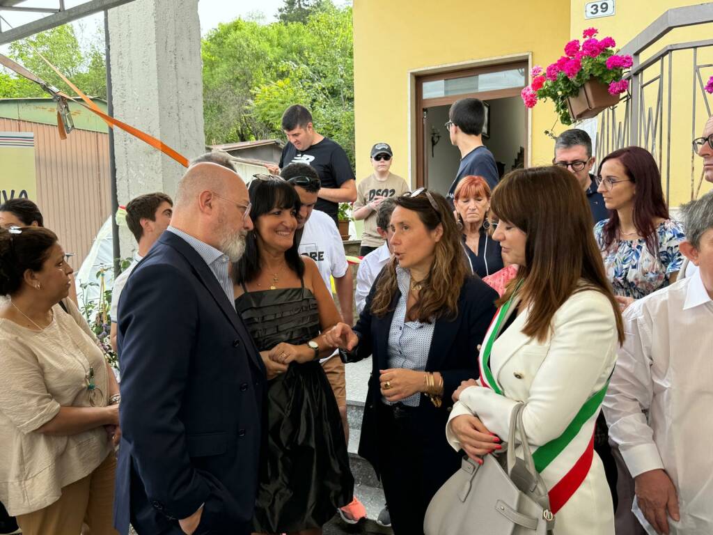 Inaugurazione della "Casa Bella" di Oltre l'autismo a Bettola