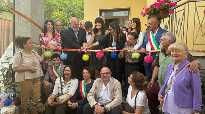 Inaugurazione della "Casa Bella" di Oltre l'autismo a Bettola