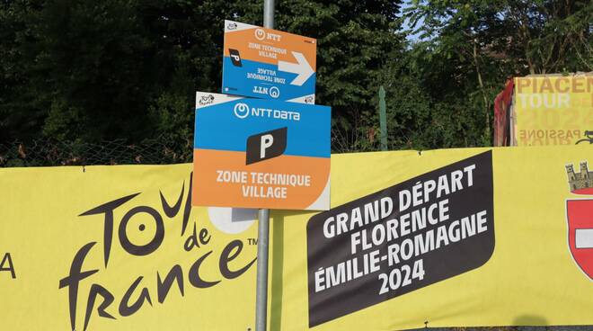 Piacenza si veste di giallo, i preparativi per il Tour de France