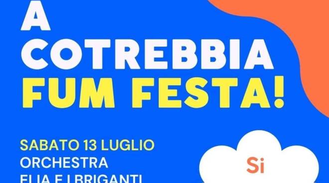 A Cotrebbia fum festa