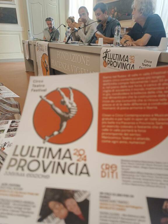 Festival Lultima provincia in Fondazione