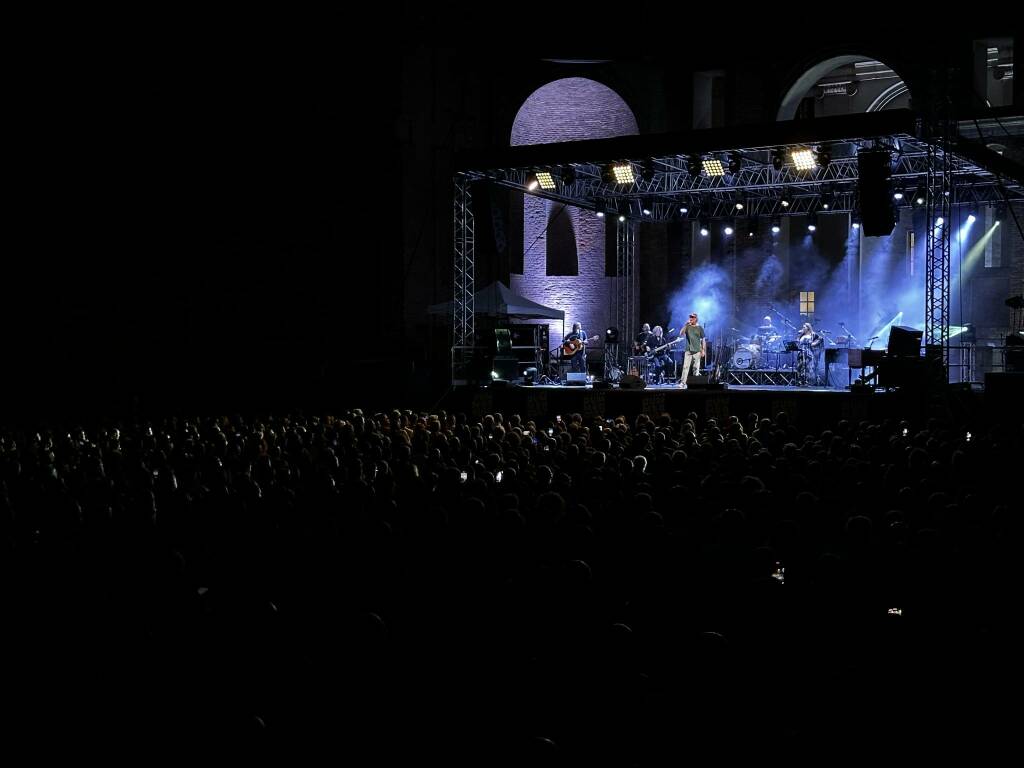 Il concerto di De Gregori a Palazzo Farnese