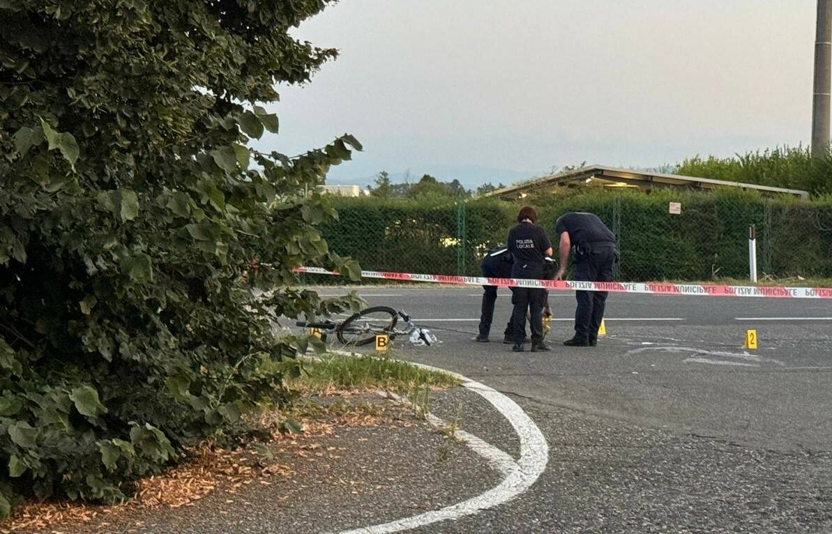 incidente castello bici