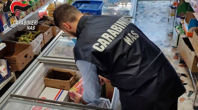 Nas Parma controllo nel market