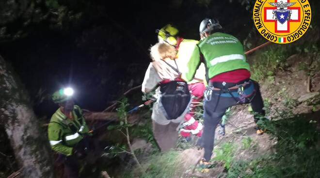 ricerca persona soccorso alpino coli