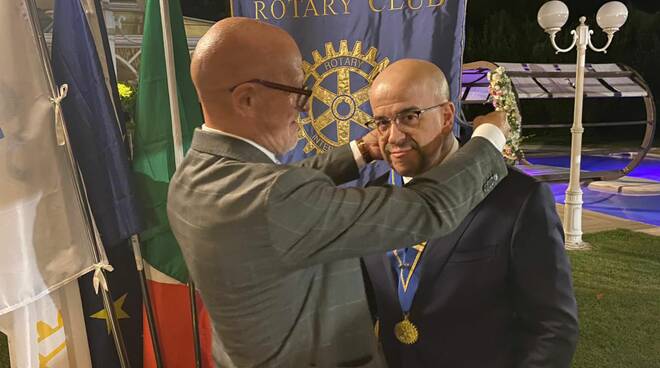 Rotary club Cortemaggiore Pallavicino passaggio di consegne