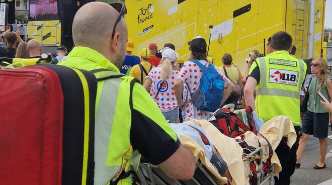 Soccorso al Tour de France