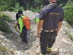 Vigili del fuoco soccorso alpino Monte Moria