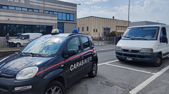 infortunio sul lavoro castelvetro carabinieri