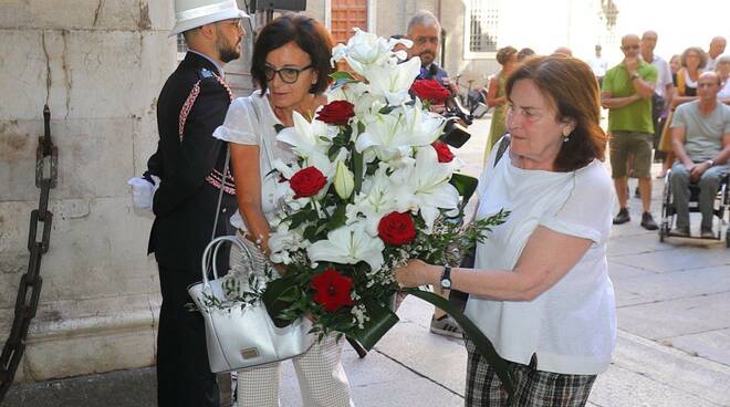 La commemorazione della tragedia della Pertite