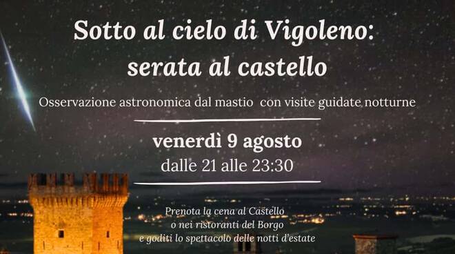 Serata al castello Vigoleno