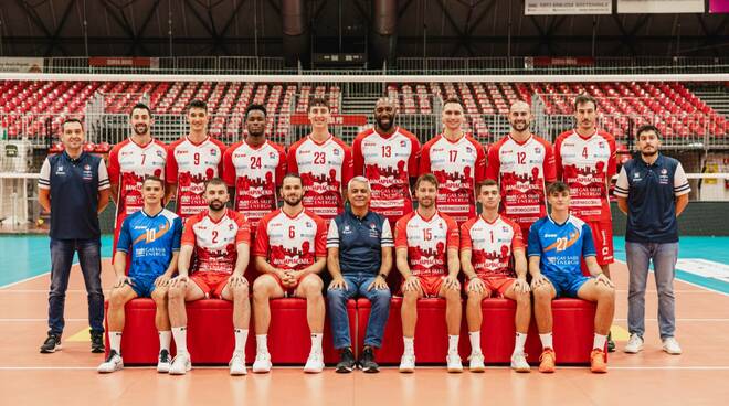 gas sales bluenergy volley piacenza (squadra completa)