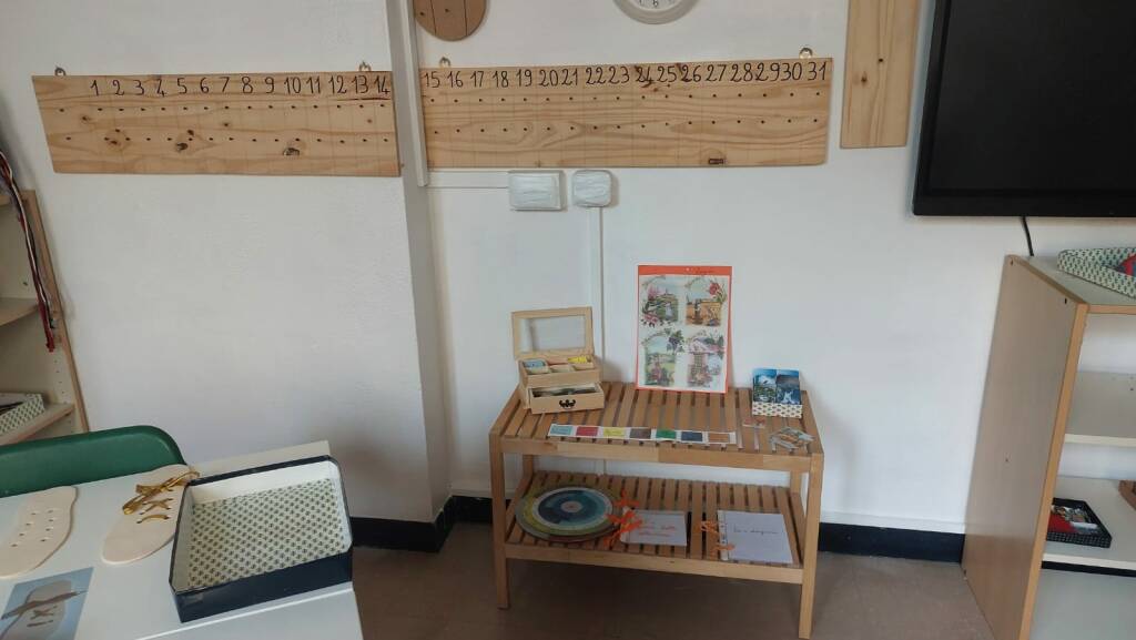 Sezione Montessori alla Vittorino da Feltre