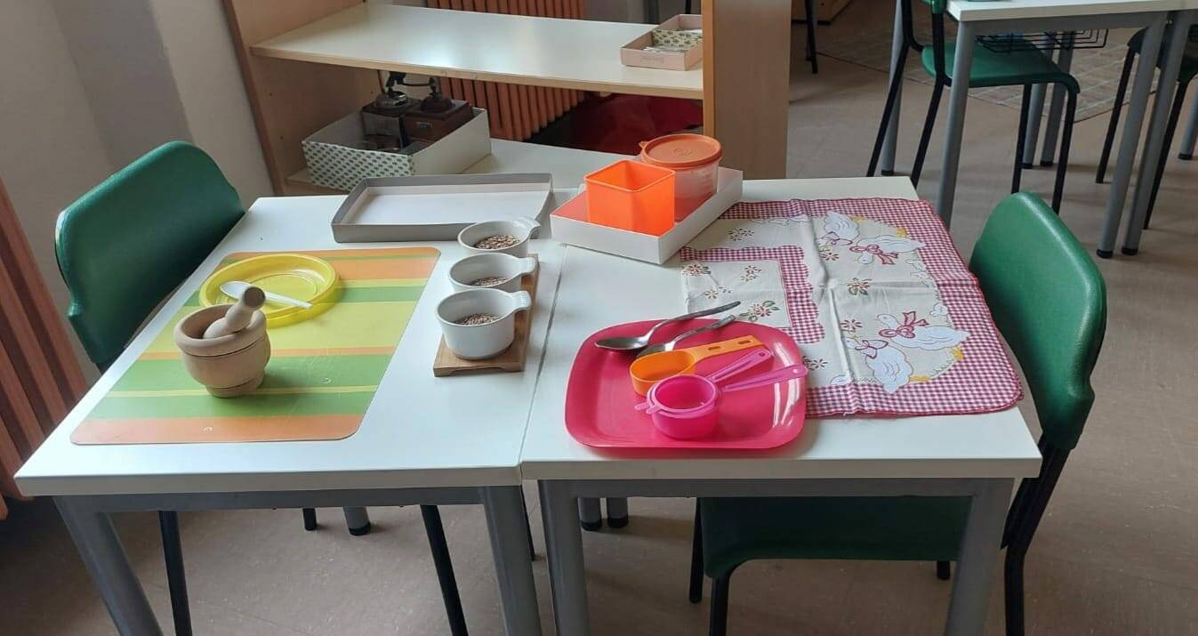 Sezione Montessori alla Vittorino da Feltre