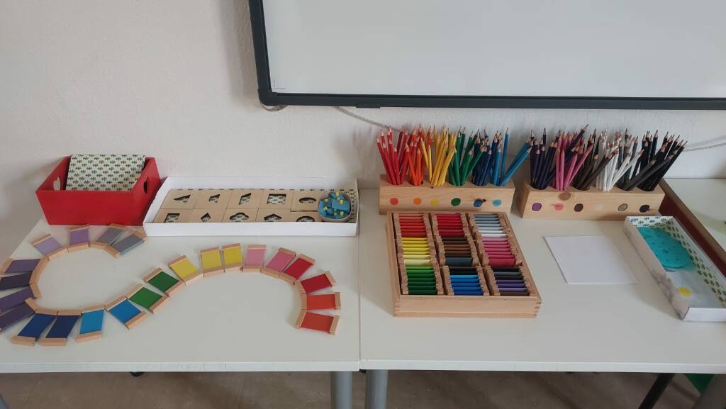 Sezione Montessori alla Vittorino da Feltre